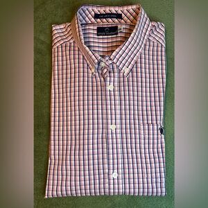 Simply Southern Men's Red and Blue Checkered Shirt, Size: XXL. (6016)